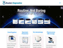 Tablet Screenshot of druckerdiagnostics.com